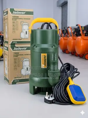 Jadever Submersible Pump 1.0hp/Sewage Submersible Pump 750w/8m Max Lif