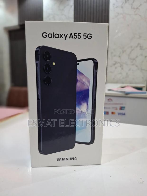 New Samsung Galaxy A55 256 GB Black - thumbnail 2