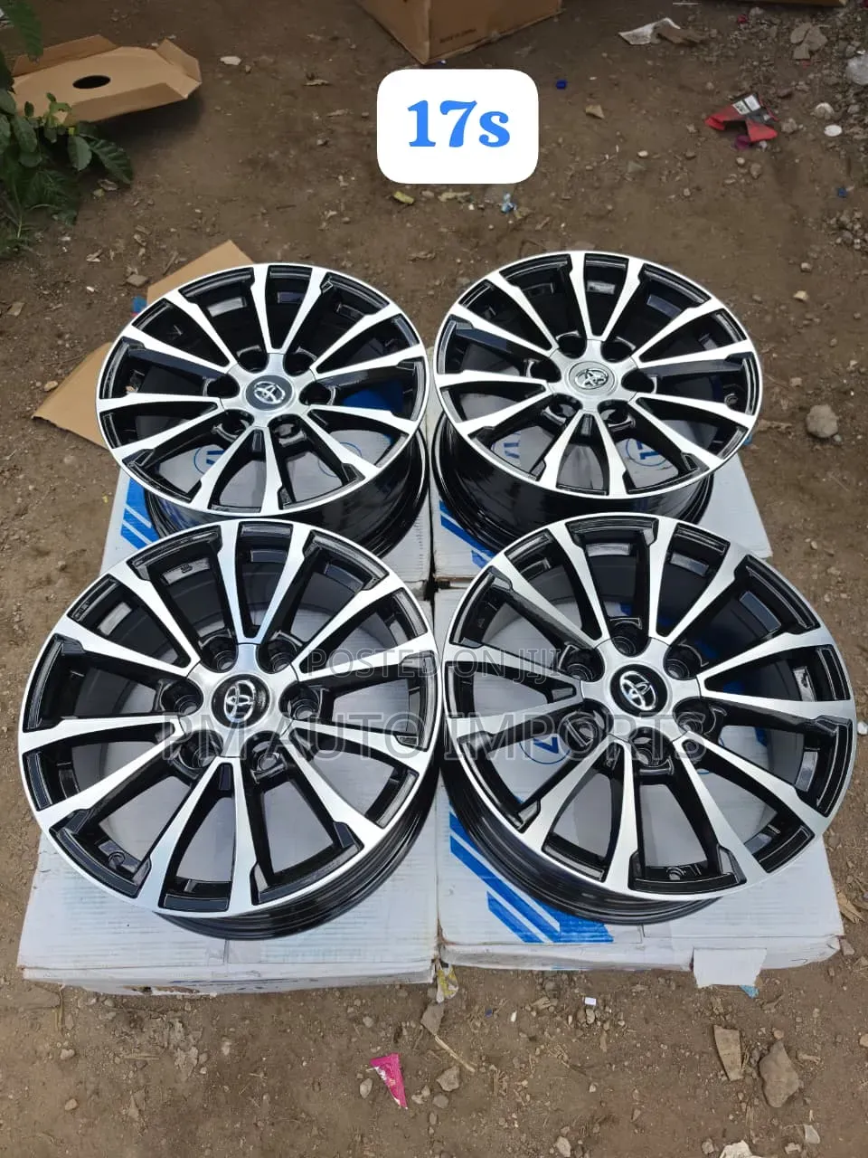Toyota Prado Rims Size 17