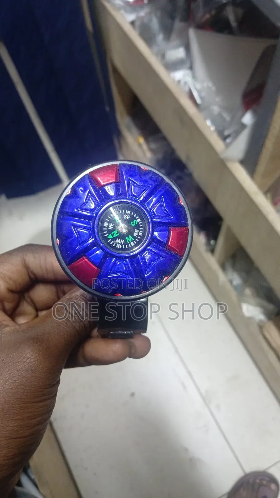 Power Handle Steering Knob With Compass for Navigation Assistance