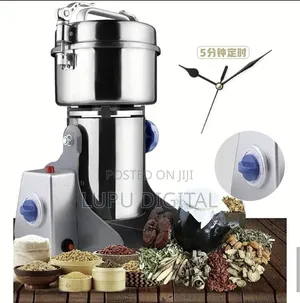 *Powerful Electric Cereal Grain/Herb Grinder Flour Miller Kisiagi*