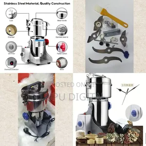 *Powerful Electric Cereal Grain/Herb Grinder Flour Miller Kisiagi*