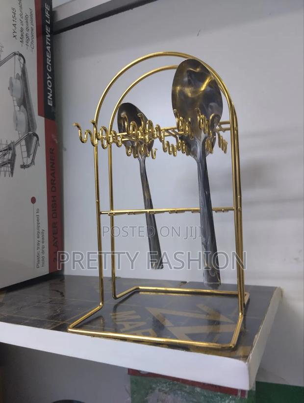 Golden Cutlery Holder - thumbnail 2