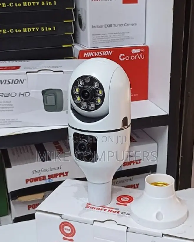 360° Bulb Security Camera