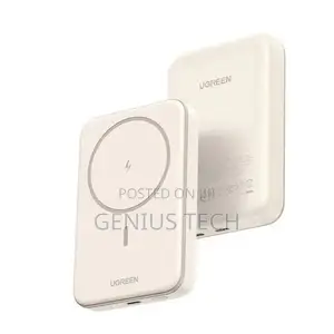 Ugreen 10000mah Magnetic Wireless Power Bank Beige – Pb561