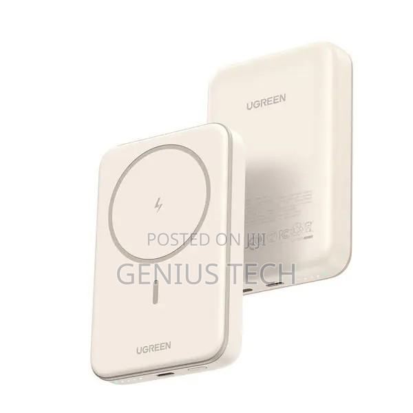 Ugreen 10000mah Magnetic Wireless Power Bank Beige – Pb561