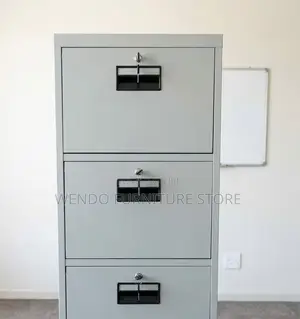 Office Cabinet; Home Office Steel Cabinet With 4 Lock Drawers
