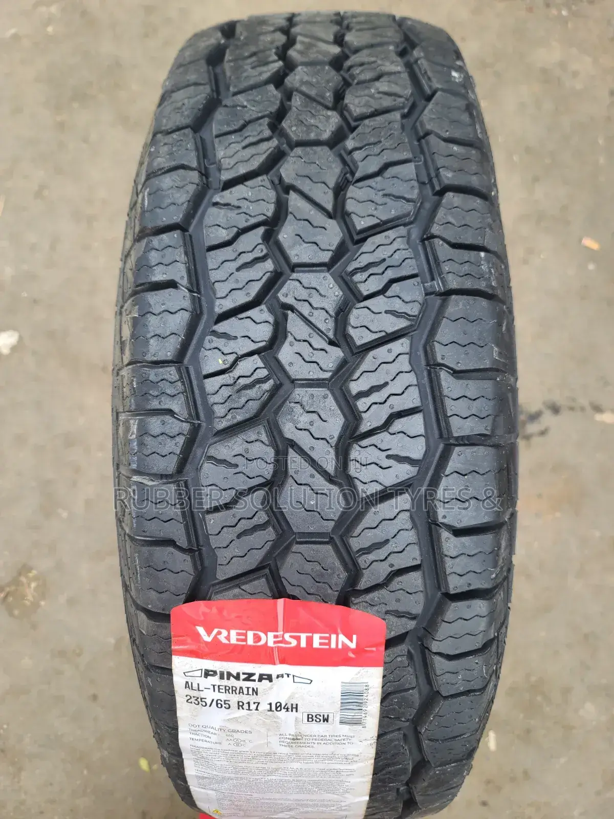 235 /65 R17 Vredestein Tyres 104h Pinza a/T All-Terrain