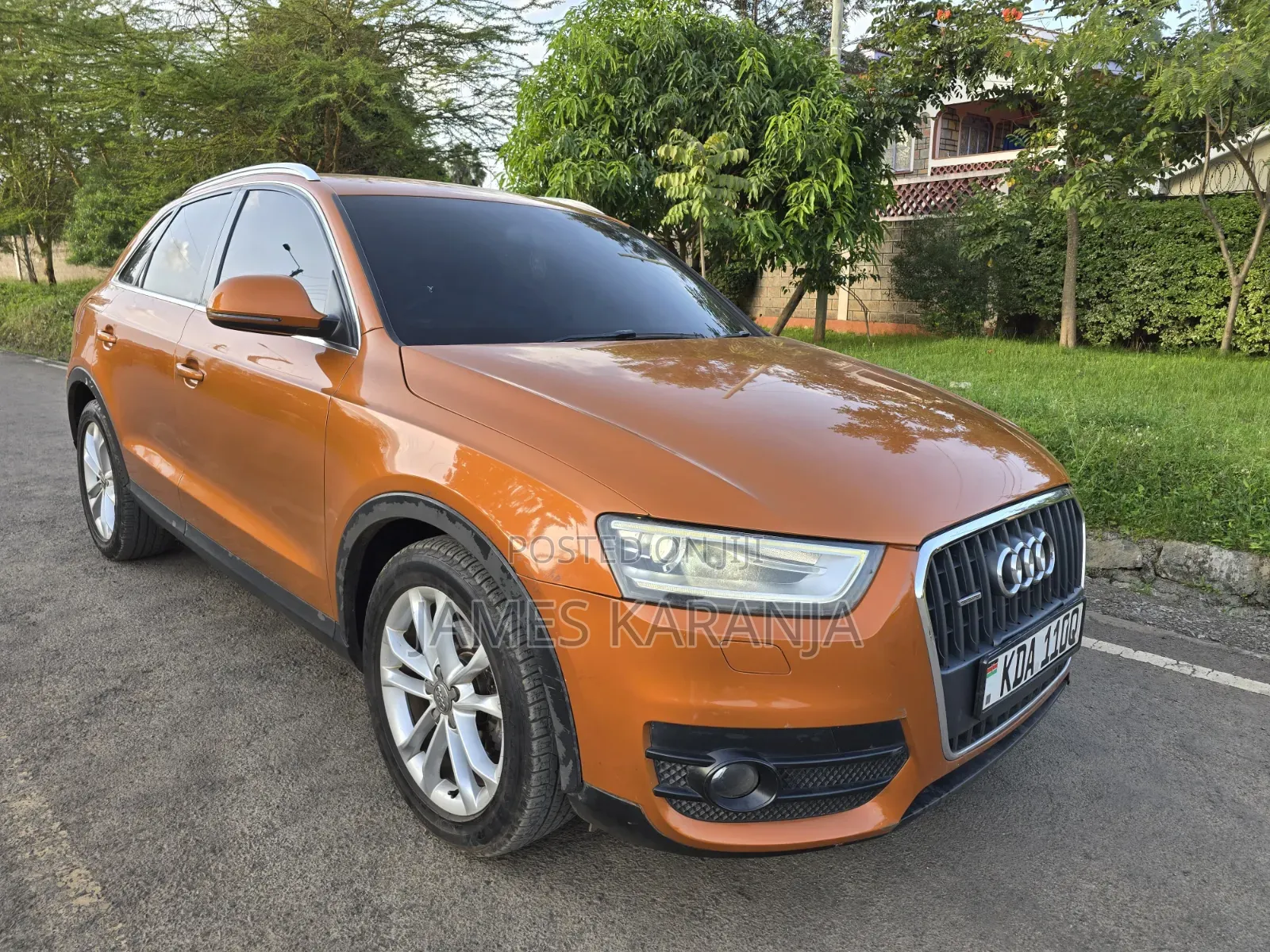 Audi Q3 2013 Gold
