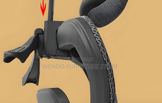 Office Chairs; Fabric Executive Orthopedic Reclining Office Chairs - thumbnail 3