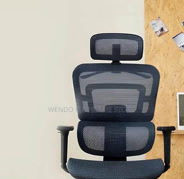Office Chairs; Fabric Executive Orthopedic Reclining Office Chairs - thumbnail 5