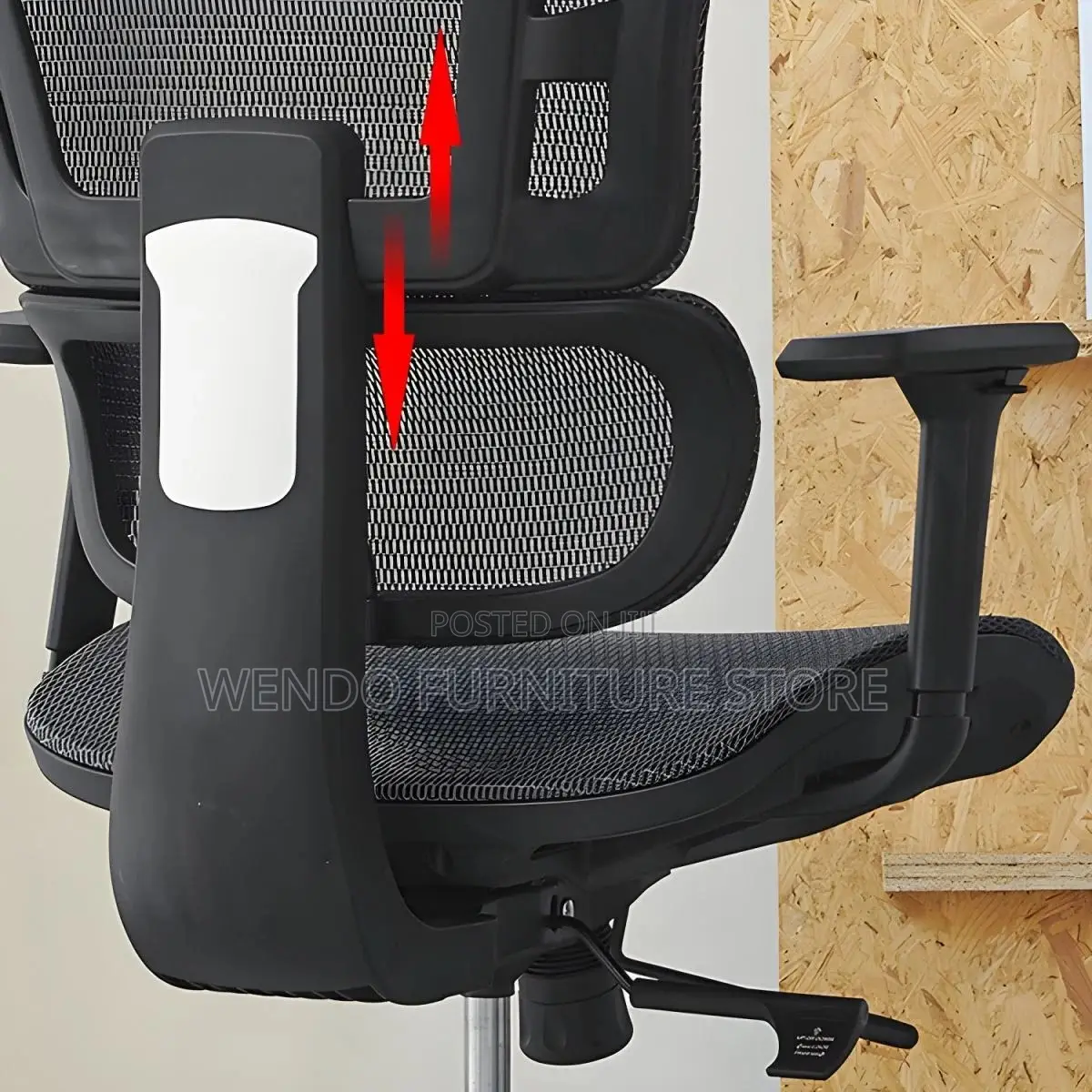 Office Chairs; Fabric Executive Orthopedic Reclining Office Chairs