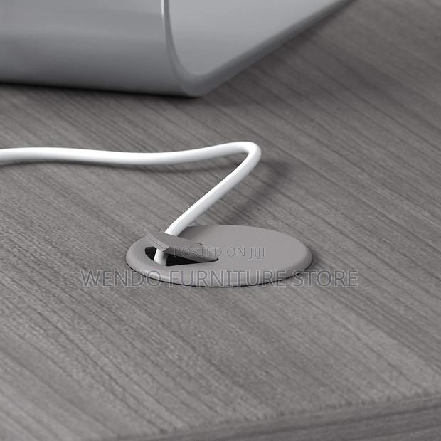 Office Desk; 1.2 Meters Gray Home Office Clerical Study Desk - thumbnail 8