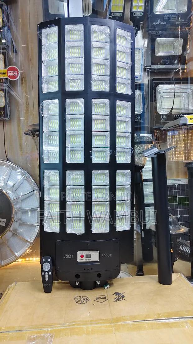 *5000watts Super Wide Angle Street Light + Pole*=