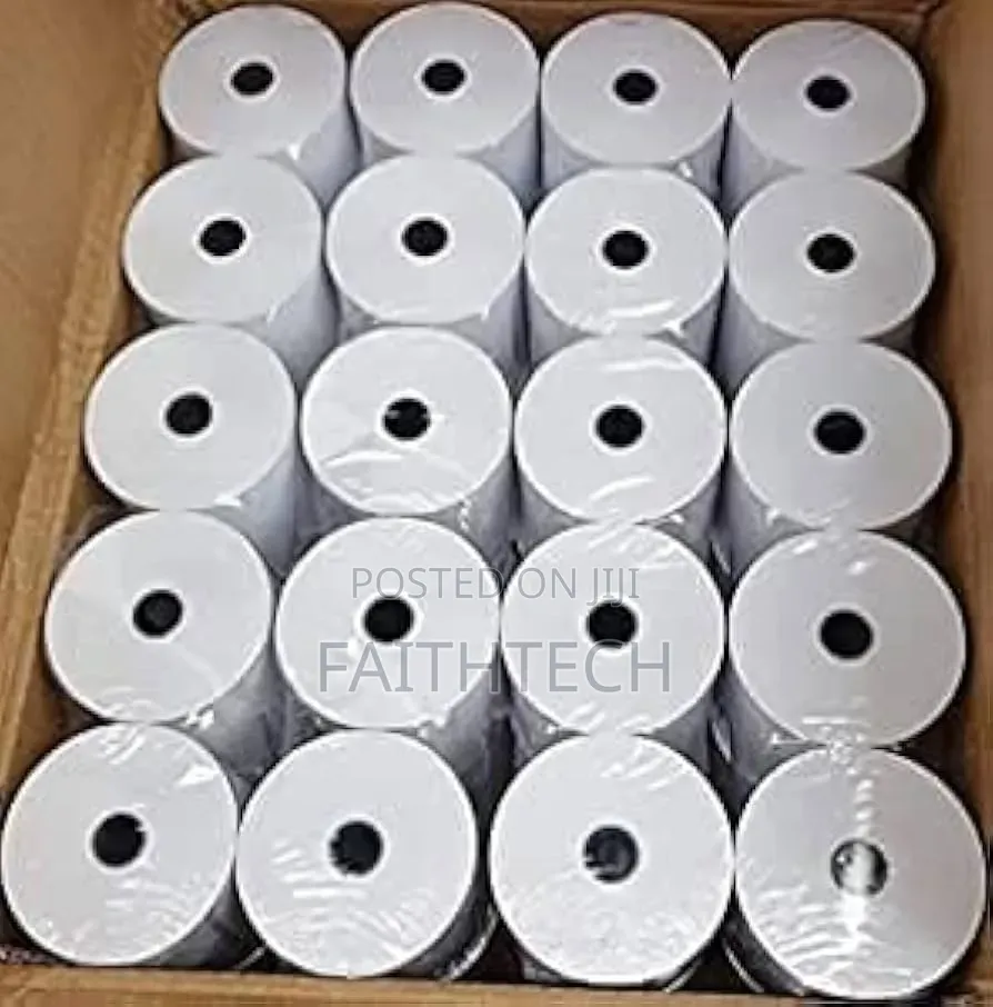 80mm Thermal Rolls 65gsm Quality in Stock in Plenty