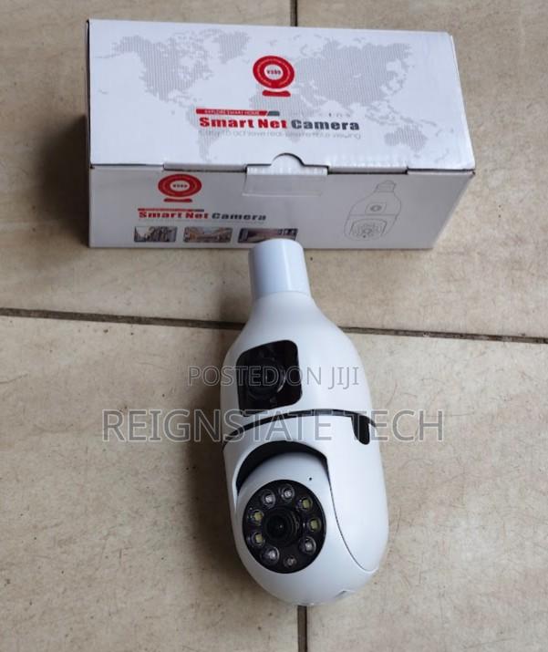 Dual Lens Camera PTZ Nanny Camera Bulb V360pro Bulb