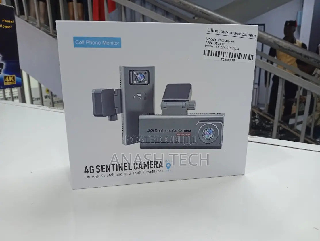 4g Sim Single Lens Car Dash Cam Parking Mode Monitoring Night Vision