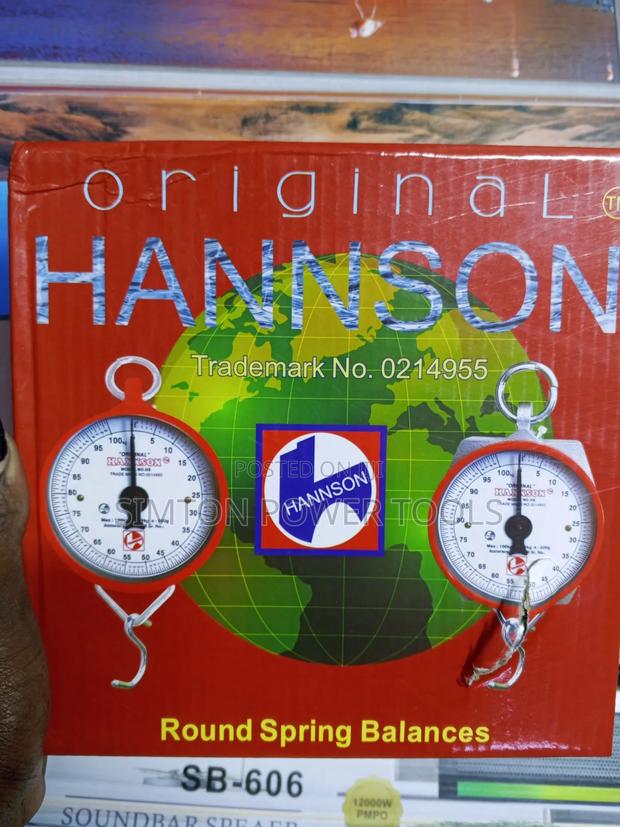 Heavy Duty Original Hannson Weighing Scale - main view