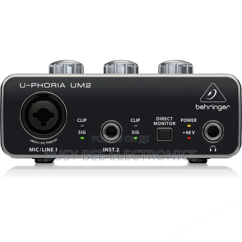 Behringer Um2 Studio Sound Card