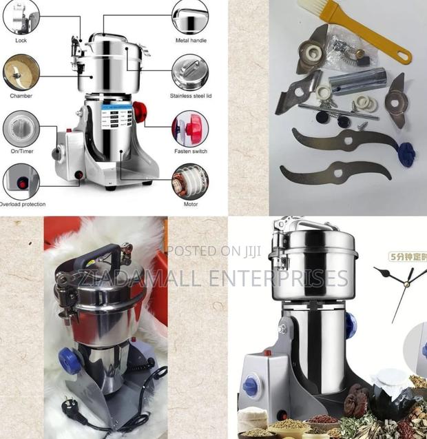 Kisiagi, Miller 800g Stainless Steel Flour Miller Heavy Duty Electric