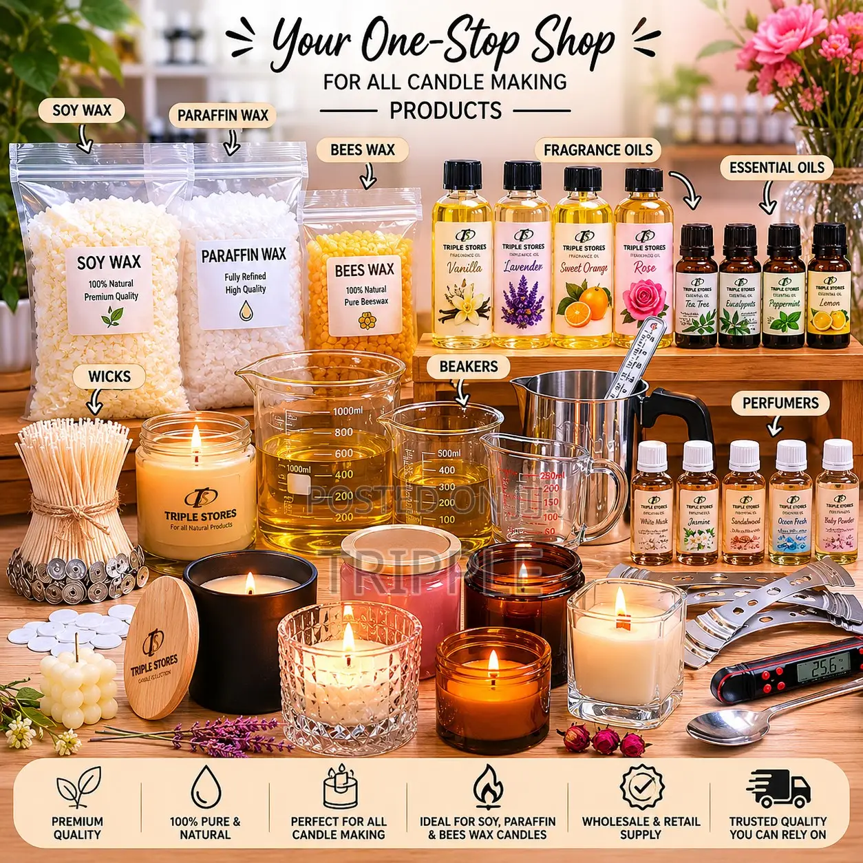 Candle Making Accessories