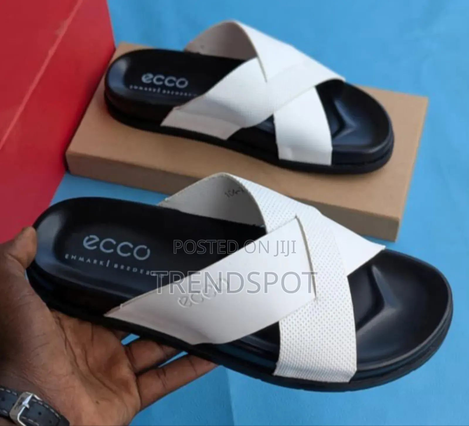 Ecco Open Shoes White 40-44