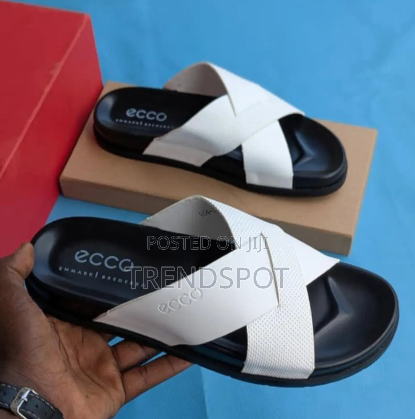 Ecco Open Shoes White 40-44