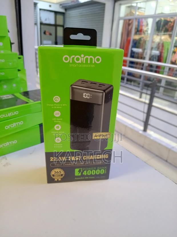 Oraimo Powerbox 400 40000mah Vision Multi-Port 22.5w Power Bank