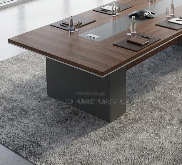 Boardroom Table; 3 Meters Cabinets Executive Boardroom Table - thumbnail 3