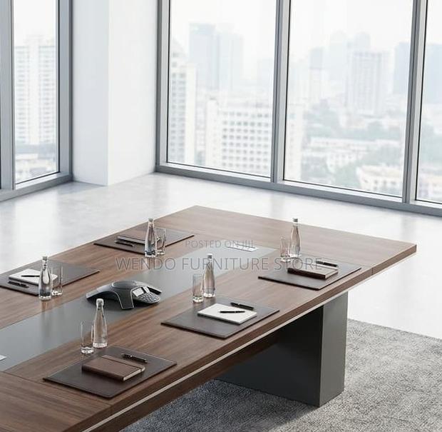 Boardroom Table; 3 Meters Cabinets Executive Boardroom Table - thumbnail 4