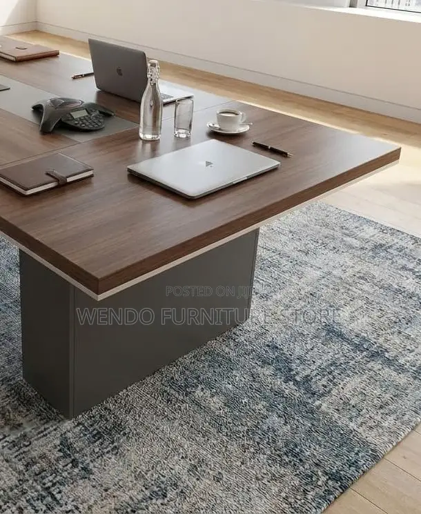 Boardroom Table; 3 Meters Cabinets Executive Boardroom Table