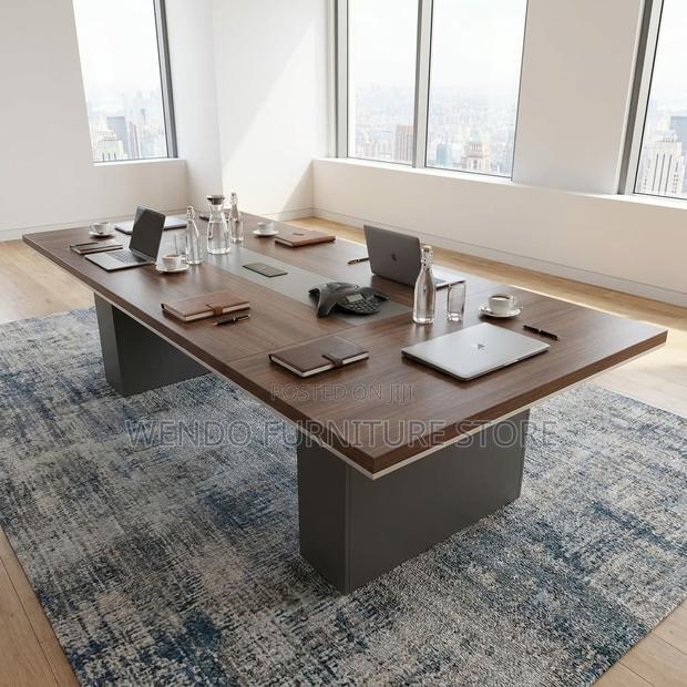 Boardroom Table; 3 Meters Cabinets Executive Boardroom Table - thumbnail 7