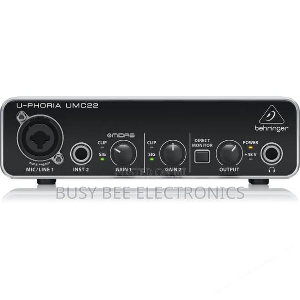 Behringer Umc22 Audiophile 2x2 - thumbnail 4