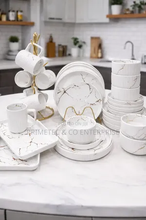 Elegant European Porcelain Dinner Set