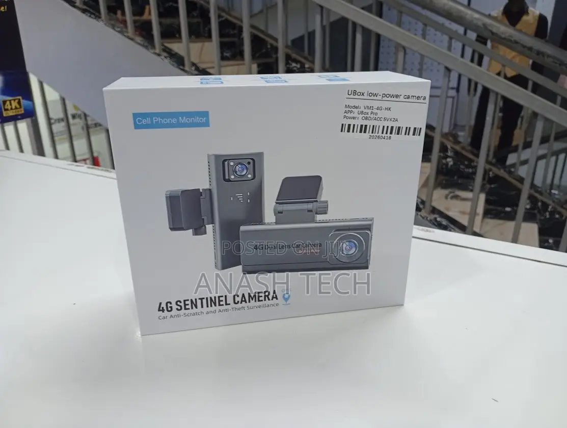 Dual Lens Car Dash Cam With 4g Lte GPS