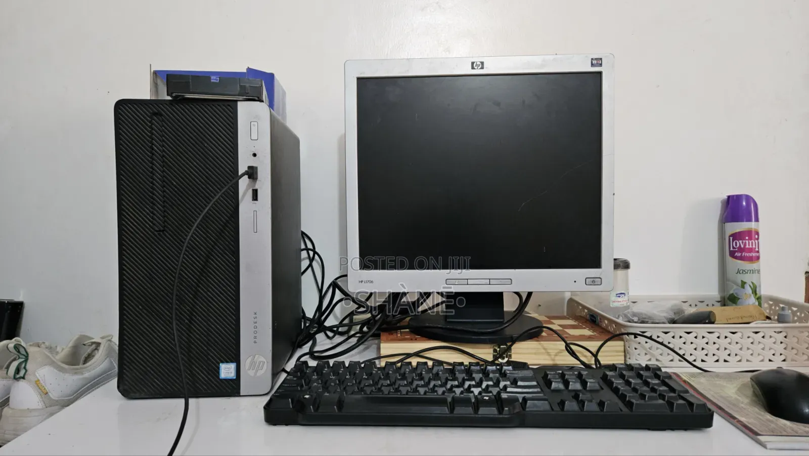 Desktop Computer HP ProDesk 400 G5 8GB Intel Core i5 HDD+SSD 500GB