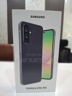 New Samsung Galaxy A56 256 GB Black