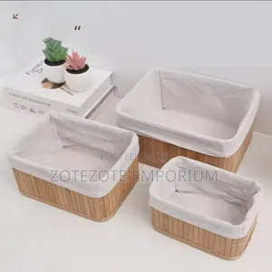 Rattan Storage Basket-3pcs