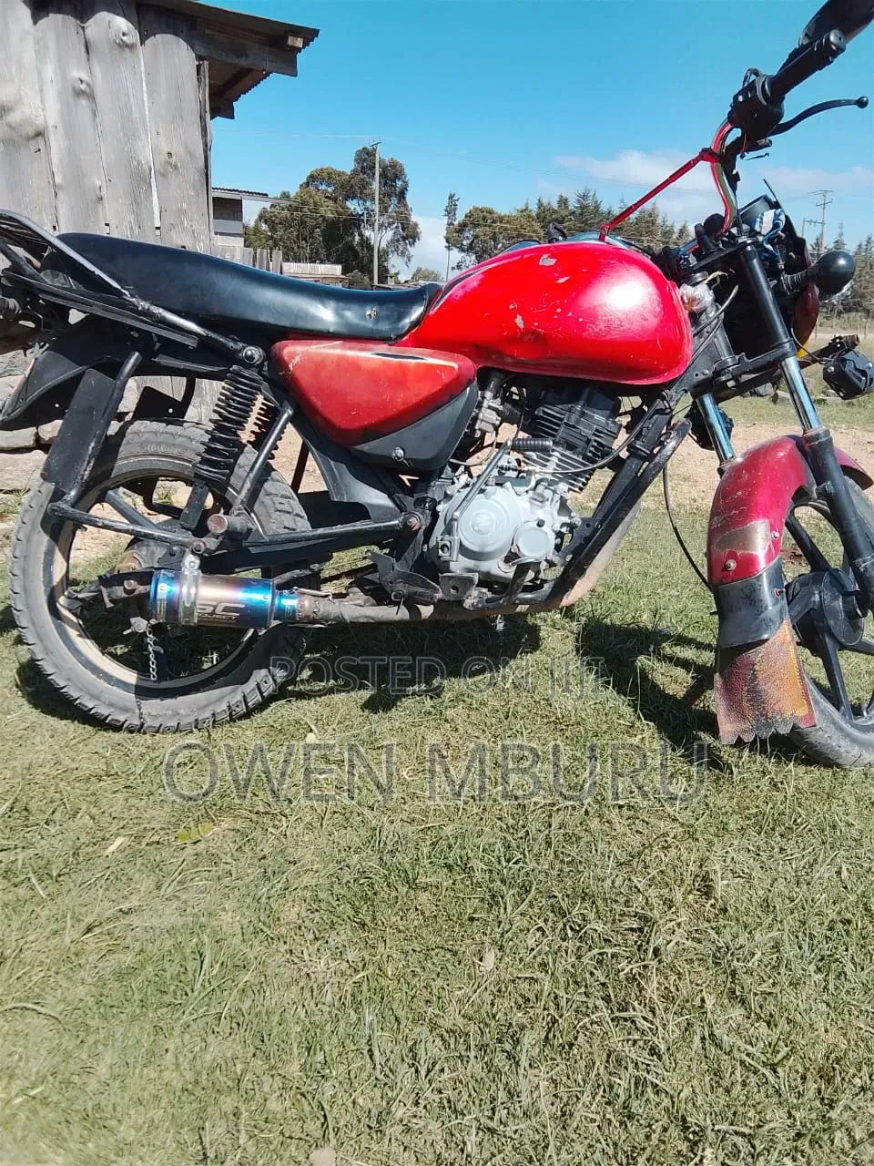 Bajaj Boxer 2020 Red