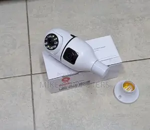 V380 Dual Lens Bulb PTZ Camera 1080p Wifi