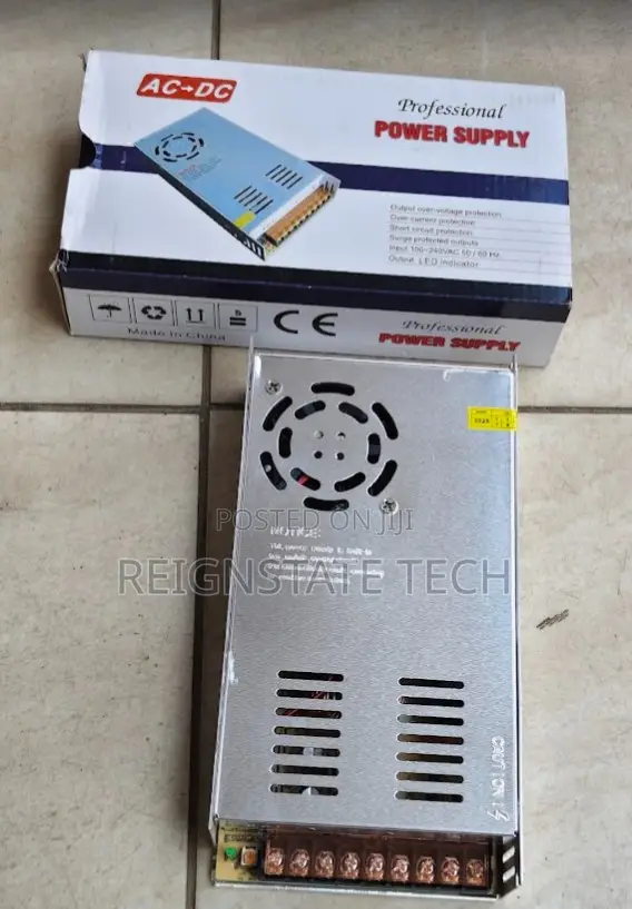 30 Amps 12v Dc 360 Watts (12v × 30a) CCTV Power Supply