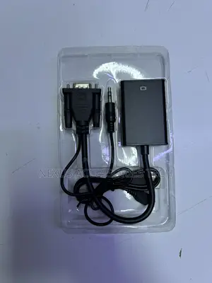 Vga To Hdmi Adapter Cable – 1080p Hd Converter For Pc/Laptop To Tv