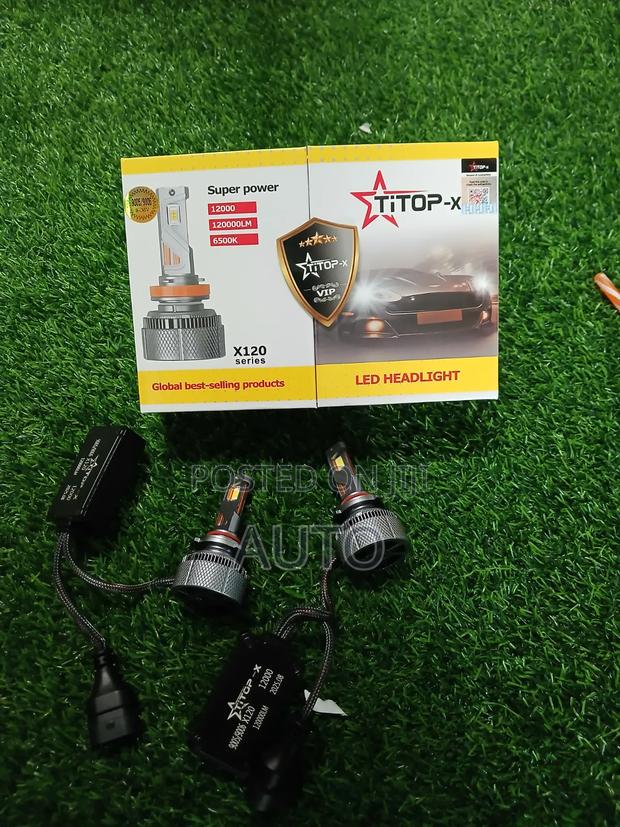 Titop X120 Series Led Headlight Bulb | Ultra Bright Car Headlight - thumbnail 2