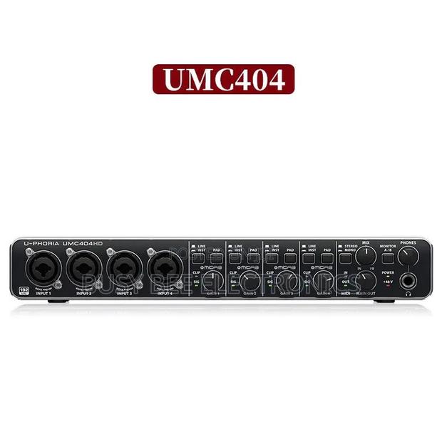 Umc404hd Audiophile 4x4,Usb Audio/Midi Interface - thumbnail 3