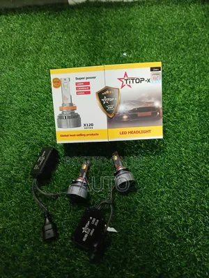 Titop X120 Led Bulbs | High Power White Headlight Fog Light Upgrade