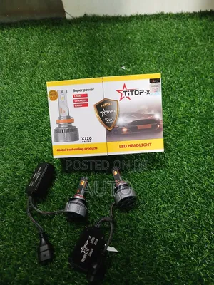 Titop X120 Led Bulbs | High Power White Headlight Fog Light Upgrade
