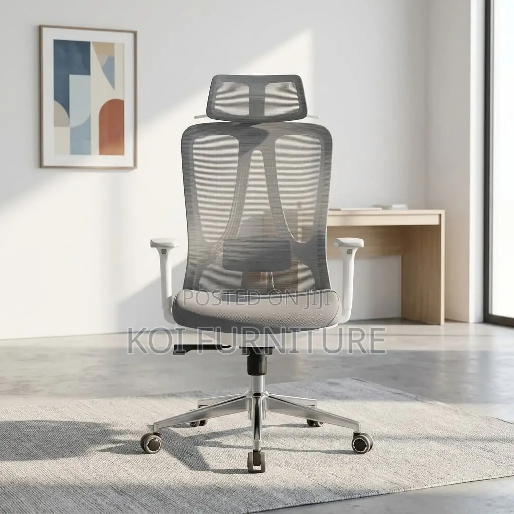 Office Chair : Breathable High-Back Mesh Office Chair