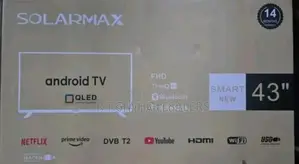 Solarmax 43 Inches Smart Android Digital Tv Bt