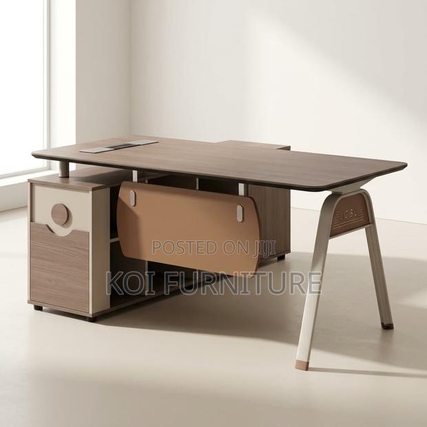 Office Desk : 1600mm Modern Executive Office Desk - thumbnail 2