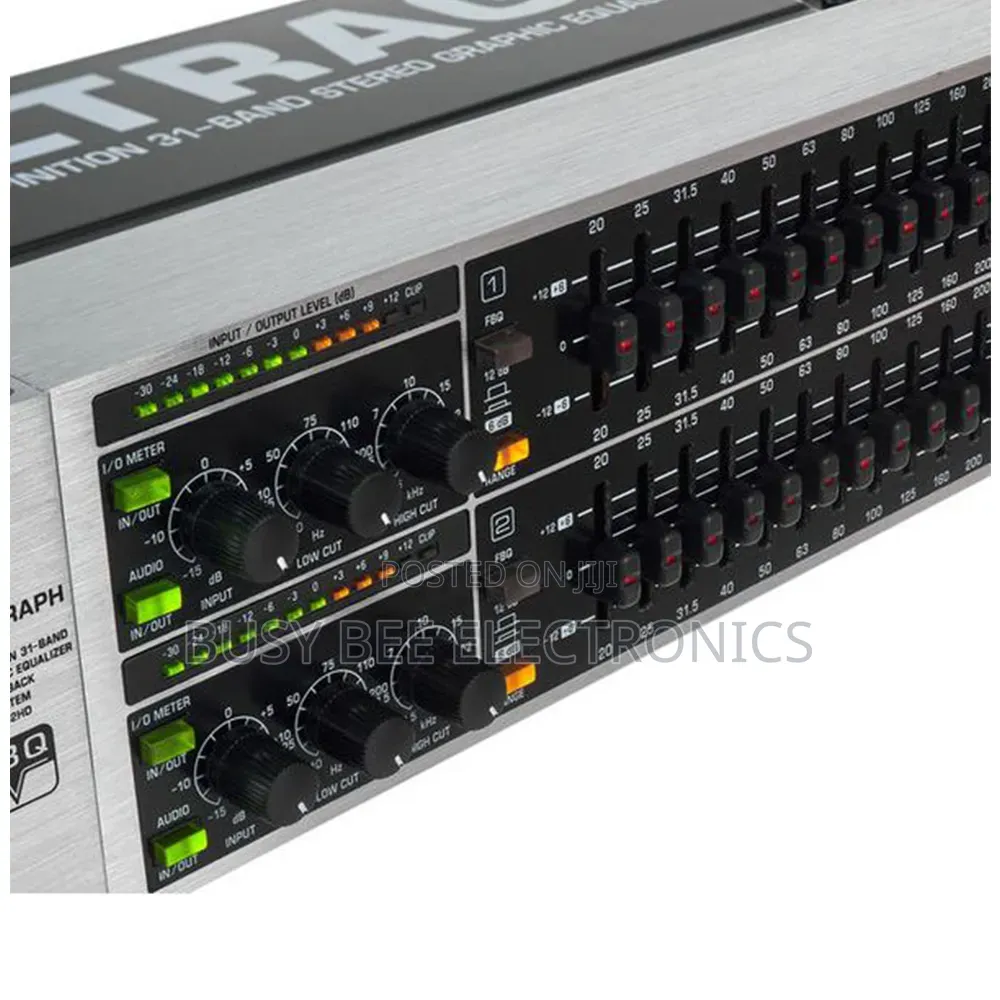 Behringer Fbq3102hd Ultragraph Pro Audio Analyzer